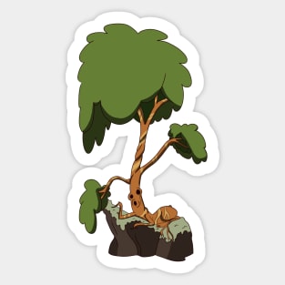 Small Tree Shaman Sticker